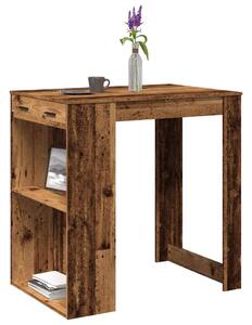 Barový stůl old wood 102 x 70 x 103,5 cm kompozitní dřevo 3309328