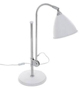 Stolní industriální lampa EVATO, 1xE14, 60W, bílá