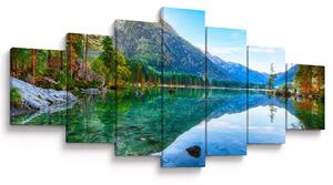 Obraz - Jezero Hintersee (210x100 cm)