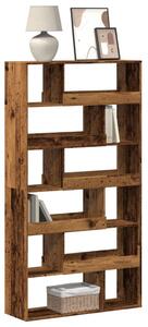 Knihovna old wood 100 x 33 x 187,5 cm kompozitní dřevo 3309355