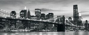 Vliesové fototapety, rozměr 250 cm x 104 cm, Brooklyn Bridge NY, IMPOL TRADE 011VEP