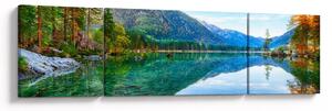 Obraz - Jezero Hintersee (170x50 cm)