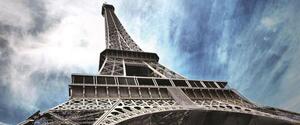 Vliesové fototapety, rozměr 250 cm x 104 cm, Eiffelova věž, IMPOL TRADE 144VEP