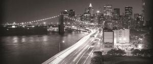 Vliesové fototapety, rozměr 250 cm x 104 cm, Brooklyn Bridge, IMPOL TRADE 203VEP