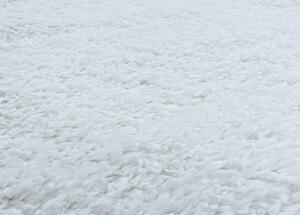 Breno Kusový koberec FLUFFY 3500 White, Bílá, 60 x 110 cm