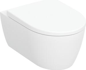 Geberit iCon sada wc s mísou a sedátkem závěsná bez splachovacího kruhu bílá lesk 501.664.00.1