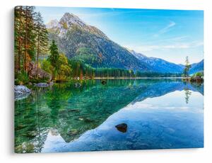 Obraz - Jezero Hintersee (70x50 cm)
