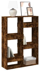 Knihovna kouřový dub 100 x 33 x 135 cm kompozitní dřevo 3309388