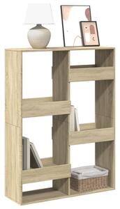Knihovna dub sonoma 100 x 33 x 135 cm kompozitní dřevo 3309386