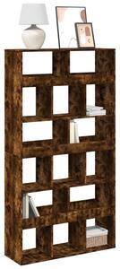 Knihovna kouřový dub 100 x 33 x 187,5 cm kompozitní dřevo 3309379