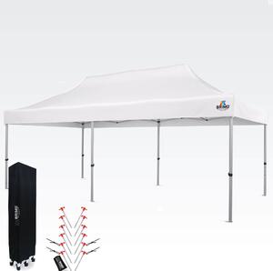 BRIMO Nůžkové stany 3x6m - bez stěn - Bílá S. Alu