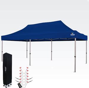 BRIMO Nůžkové stany 3x6m - bez stěn - Modrá S. Alu
