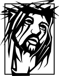 Vyřezávaný obraz s náboženským motivem - JEŽÍŠ KRISTUS | SENTOP