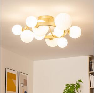 Brilagi - LED Přisazený lustr MILLA 10xG9/3W/230V zlatá/bílá