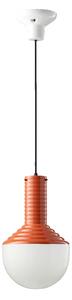 Ferroluce Závěsné svítidlo SELARON, v. 39 cm, 1xE27 Barva: Oranžová