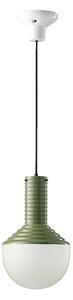 Ferroluce Závěsné svítidlo SELARON, v. 39 cm, 1xE27 Barva: Zelená