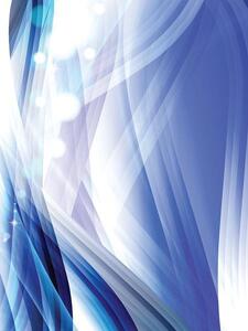 Vliesová fototapeta abstrakce modrá, rozměr 206 cm x 275 cm, fototapety 2590 VEA, IMPOL TRADE