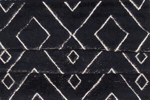 Obdélníkový koberec David, černý, 300x200
