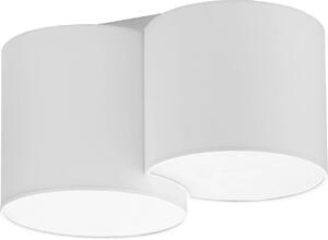 Stropní moderní osvětlení MONA WHITE, 2xE27, 60W, bílé