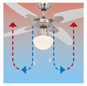 LIVARNO home Stropní ventilátor s LED svítidlem (100363122)