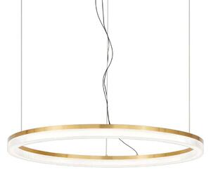 Ideal lux Crown LED kruhové závěsné svítidlo ⌀80cmZlatá