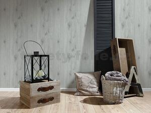 Vliesové tapety na zeď Wood´n Stone 300433, dřevo dubové šedé, rozměr 10,05 m x 0,53 m, A.S.Création