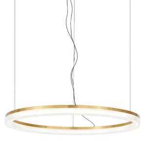 Ideal lux Crown LED kruhové závěsné svítidlo ⌀60cmZlatá