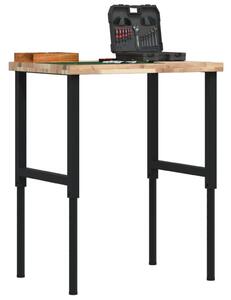 Pracovní stůl 80 x 60 x (73–99,5) cm masivní akácie obdélníkový 3309690