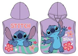 Carbotex dětské pončo Lilo a Stitch Pozdrav z Havaje 50x115 cm
