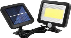 Svietidlo Strend Pro, solárne, LED, 180 lm, senzor pohybu, 15x12,7x2,5 cm