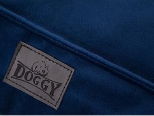 Pelíšek pro psa DOGGY CHAMPION L samet, granátový