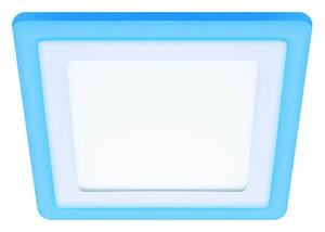 Stropní zápustné koupelnové osvětlení ALINA LED D, 12W + 4W, denní bílá, 195x195mm, hranaté