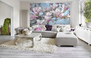 Fototapeta magnolie, rozměr 368 cm x 254 cm, fototapety Magnolia KOMAR 8-738
