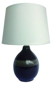 Moderní stolní keramická lampa ROMA, 1xE14, 40W, černá