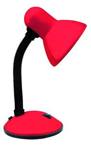 Stolní flexibilní lampa TOLA, 1xE27, 40W, červená