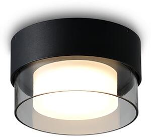 Bowl LED přisazené stropní svítidlo IP65 Černá