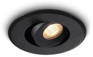 Mini Spotlight LED zápustné venkovní svítidlo IP65 náklopné ⌀65mm - 3W