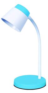 Stmívatelná stolní lampa ELMO LED, 6,5W, denní bílá, modrá