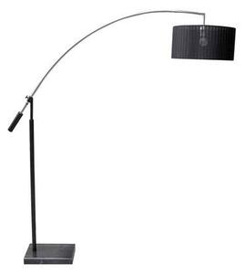 Designová oblouková stojací lampa BIANCA, 1xE27, 60W, černá