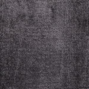 Viskózový koberec 80 x 150 cm tmavě šedý GESI II