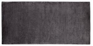 Viskózový koberec 80 x 150 cm tmavě šedý GESI II
