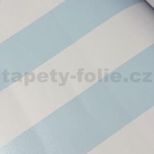 Samolepící tapety široké pruhy modré 13717, rozměr 45 cm x 15 m, GEKKOFIX