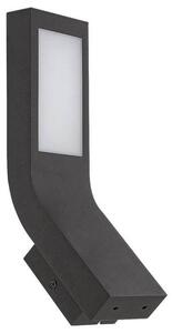 LED venkovní nástěnné osvětlení SALDUS, 9W, teplá bílá, černé, IP44