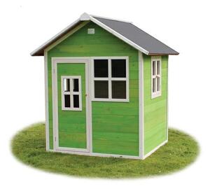EXIT Toys Dětský dřevěný zahradní domeček - malý (zelený)