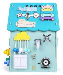 2Kids Toys - Activity board domeček modrá
