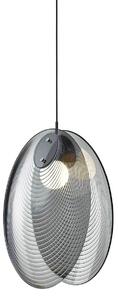 Bomma Ama LED skleněné závěsné svítidlo OtevřenáKouřová