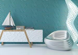 Vliesové tapety na zeď Harmony Mac Stopa 327201, 3D bubliny šedé, rozměr 10,05 m x 0,53 m, A.S.Création