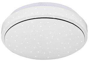 Stropní koupelnové LED osvětlení POMIGLIANO DARCO, 12W, denní bílá, 26cm, kulaté, bílé, IP44