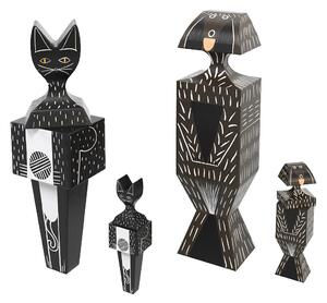 Vitra designové figurky Wooden Dolls Cat & Dog