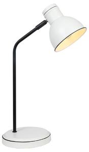 Moderní stolní lampa ZANOBI, 1xE14, 40W, černobílá